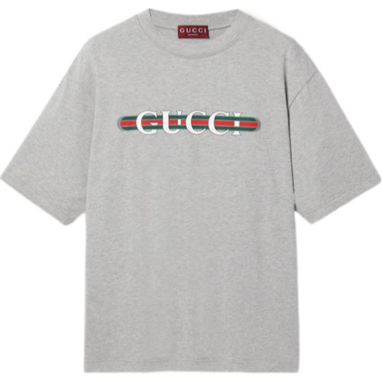 Gucci Gucci Web Logo T Shirt