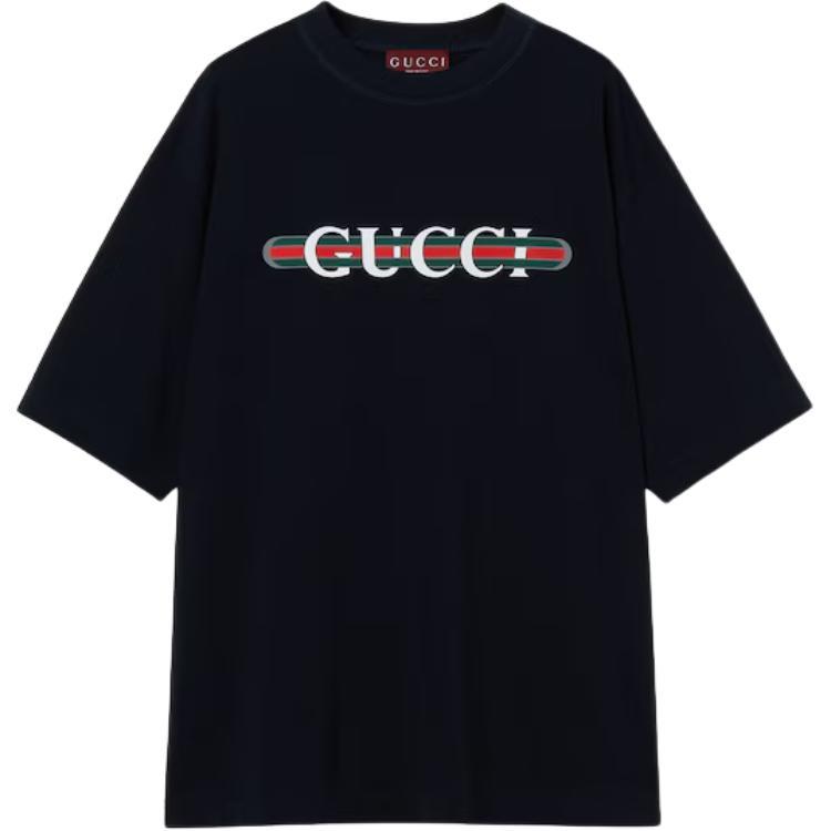 Gucci Gucci T Shirts Men Blue