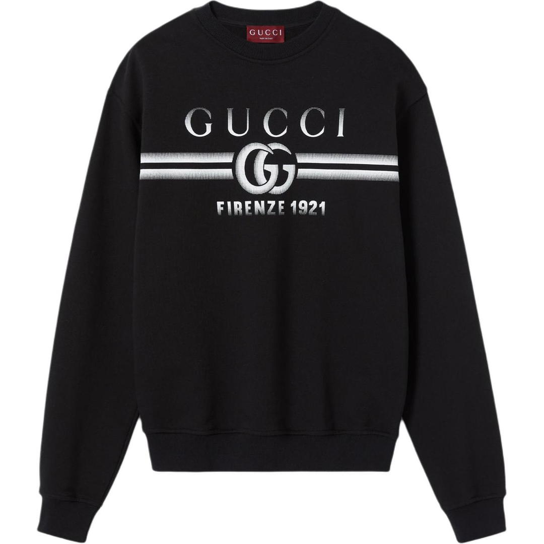 Gucci Gucci Logo Printed Crewneck Sweatshirt