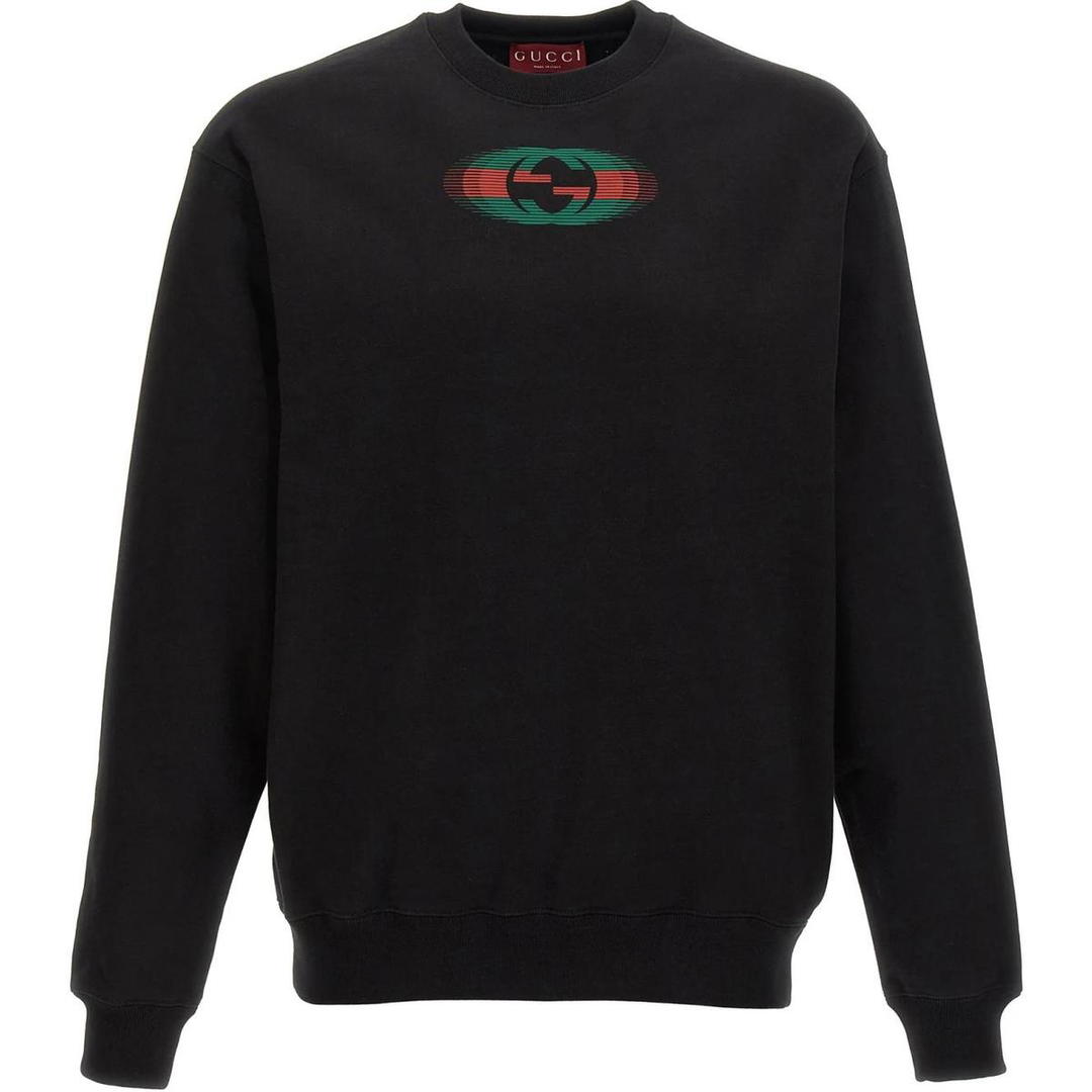 Gucci Gucci Logo Printed Crewneck Sweatshirt