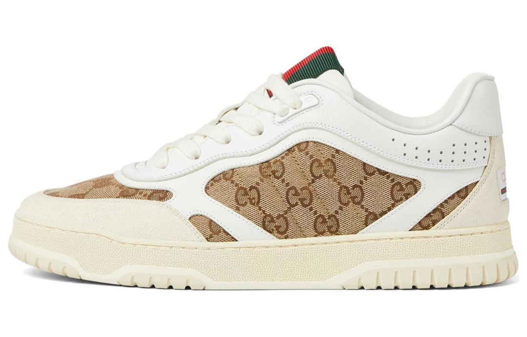 Gucci Gucci Re Web Sneaker 'GG Canvas White Beige'