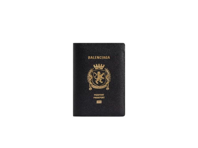 Balenciaga Balenciaga Men's Passport Holder Black - view 1