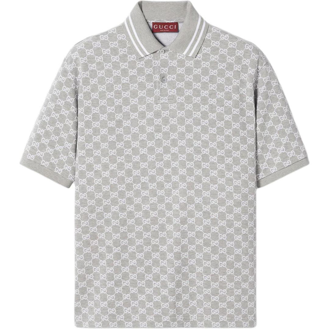 Gucci Gucci Embroidered Polo Shirt