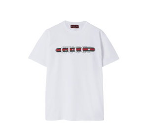 Buy Gucci 25 Eschatology 1921 Cotton T-Shirt White | SASOM