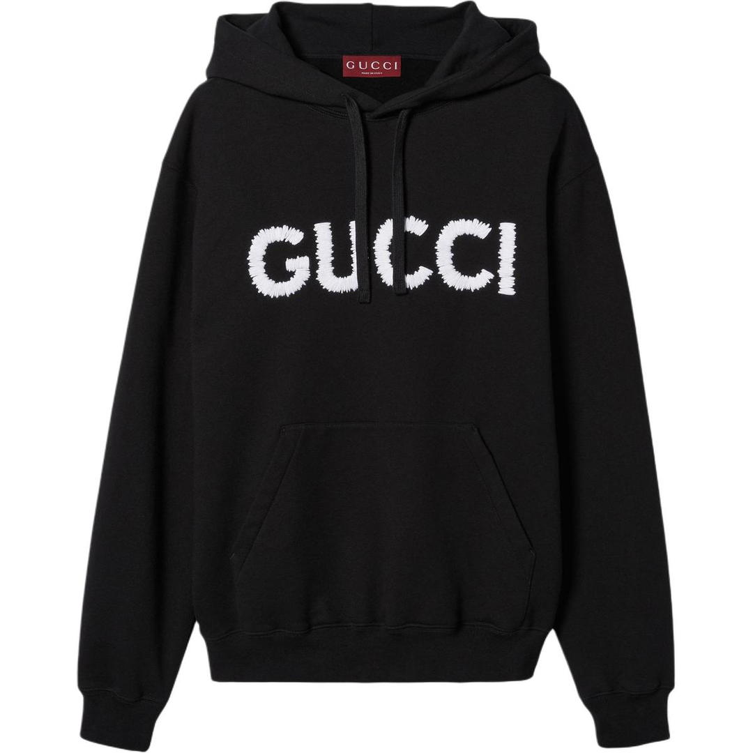 Gucci Gucci Embroidered Jersey Sweatshirt
