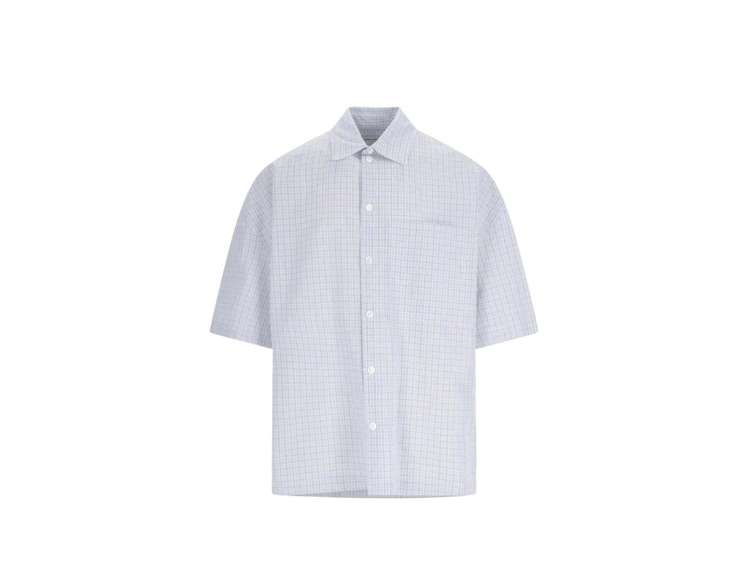 Bottega Veneta Bottega Veneta Bv Embroidered Check Overshirt