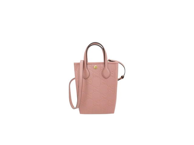 Gucci Gucci Shima Super Mini Bag 2-Way Handbag Pink - view 1