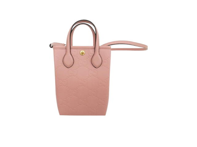 Gucci Gucci Shima Super Mini Bag 2-Way Handbag Pink - view 2