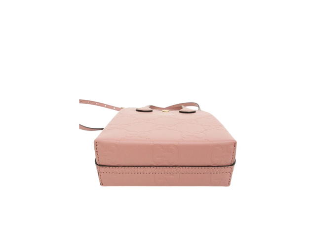 Gucci Gucci Shima Super Mini Bag 2-Way Handbag Pink - view 4