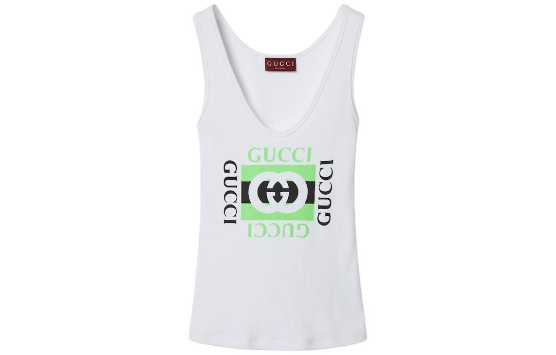 Gucci Gucci Tank Tops Women's White