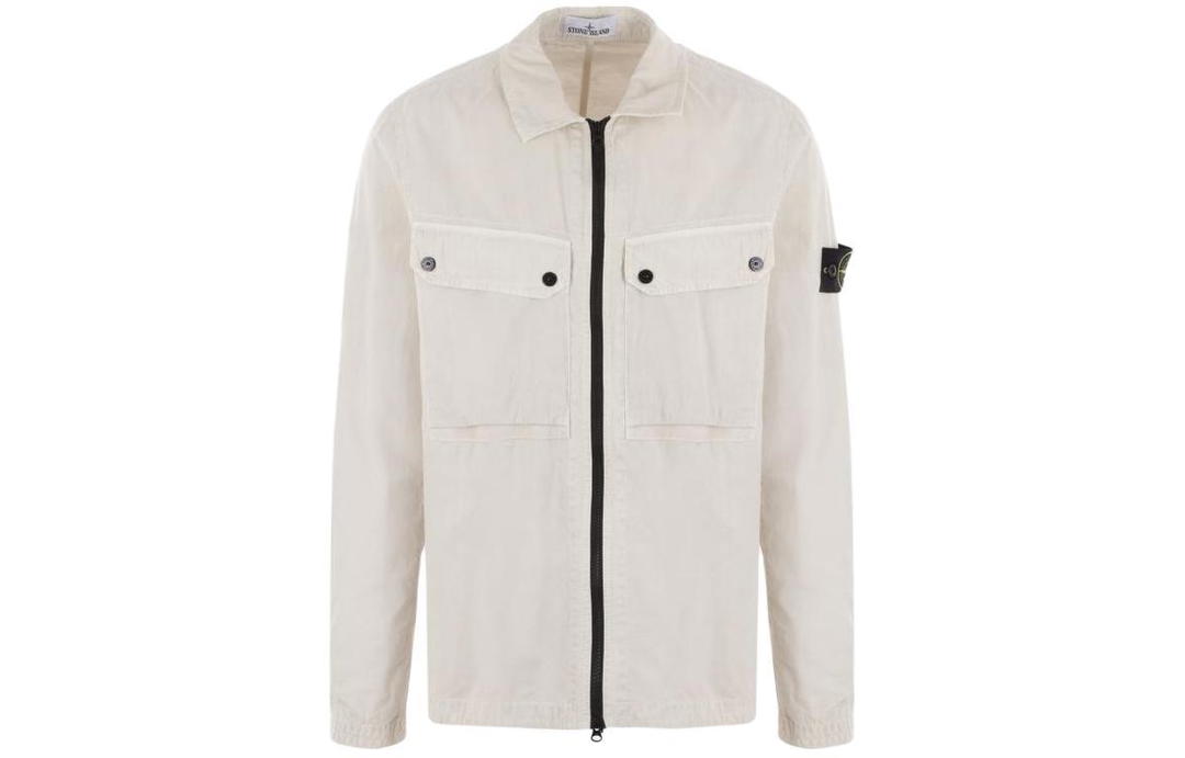 Stone Island STONE ISLAND Jackets Coats Men's Milk White