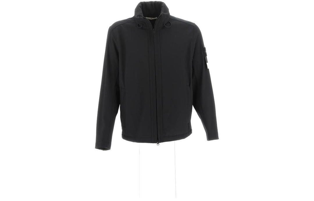 Stone Island STONE ISLAND Logo-patch Zip-fastening Jacket