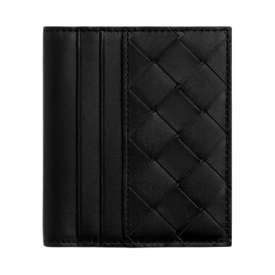 Bottega Veneta Bottega Veneta Cow Leather Wallet Men's Black