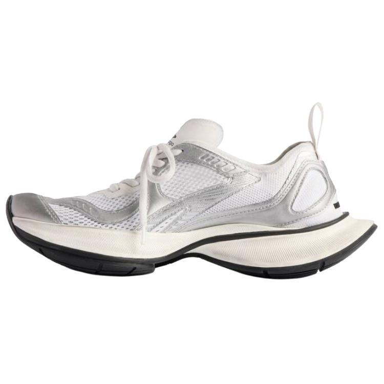 Balenciaga Balenciaga Circuit Sneakers 'White And Silver Polyester Nylon Tpu And Polyurethane' Women's