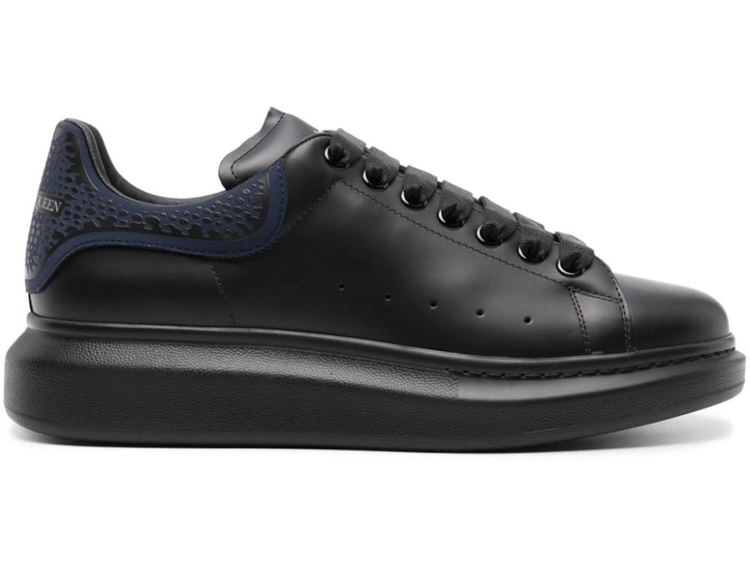 Alexander McQueen Alexander McQueen Oversized Black Blue Croc