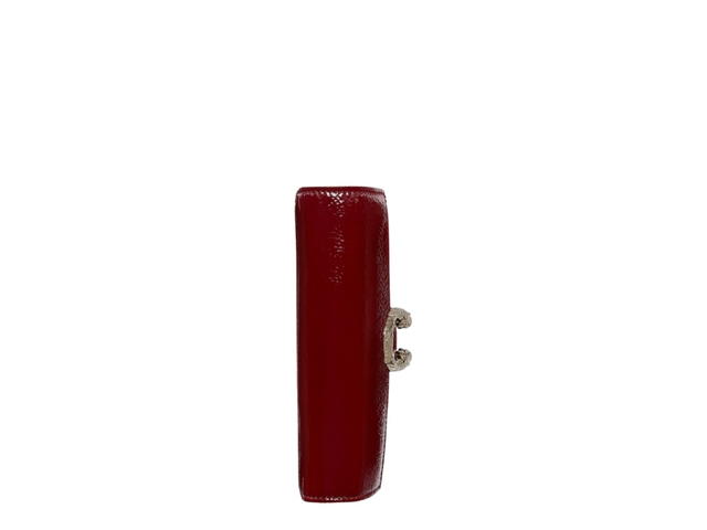 Gucci Gucci Dionysus Super Mini Bag Rosso Ancora Red Patent Leather - view 4