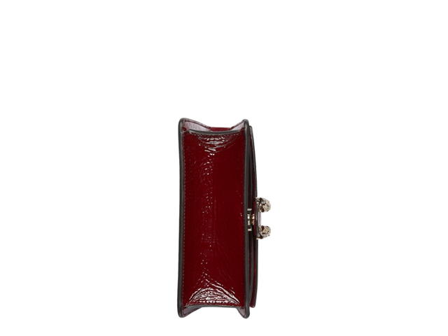 Gucci Gucci Dionysus Super Mini Bag Rosso Ancora Red Patent Leather - view 6
