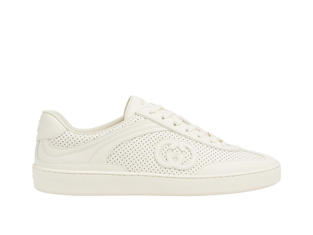 Gucci Gucci Sneaker With Interlocking G White