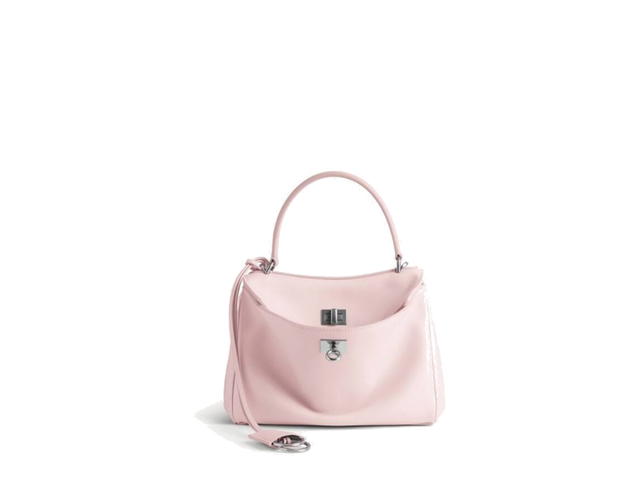 Balenciaga Balenciaga Rodeo Handbag Mini Suede Pink - view 1