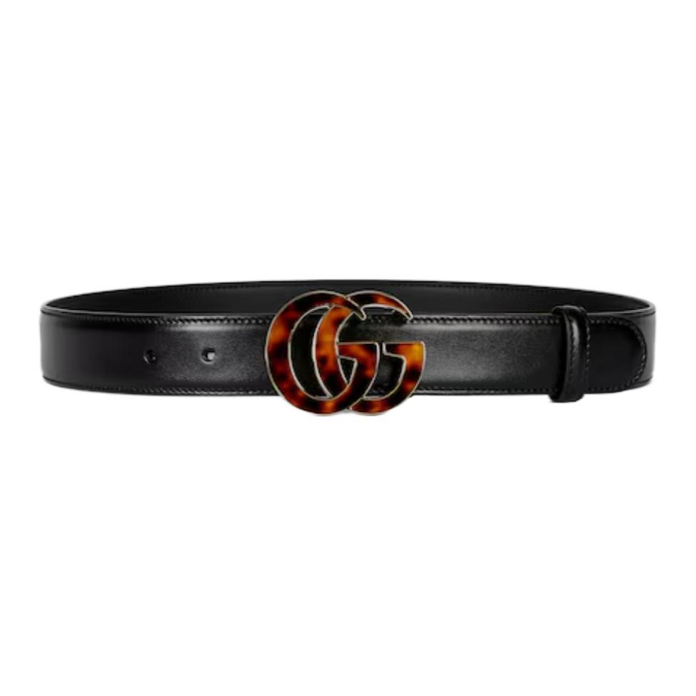 Gucci Gucci Gg Marmont Leather Belt