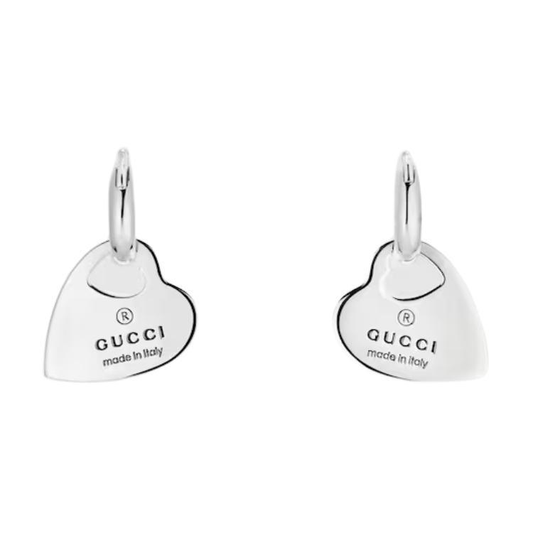 Gucci Gucci 925 Sterling Silver Earrings Women's Silver