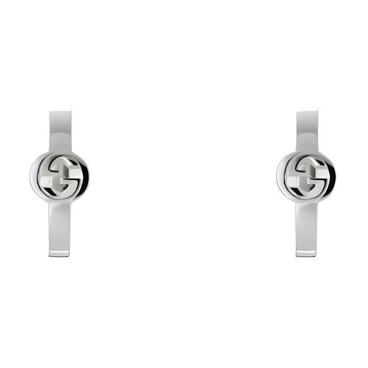 Gucci Gucci 925 Sterling Silver Earrings Women's Silver