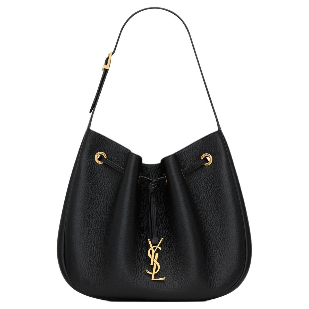 Saint Laurent Saint Laurent Paris VII Small Hobo Leather Handbags