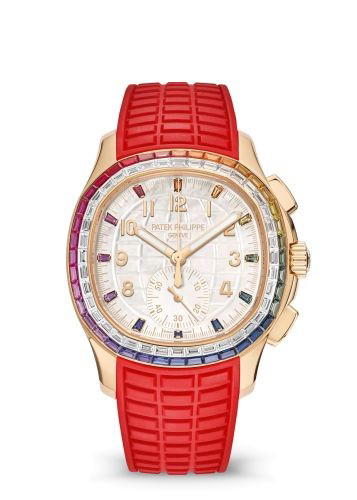 Patek Philippe Patek Philippe Aquanaut Luce Rainbow Chronograph Rose Gold / MOP