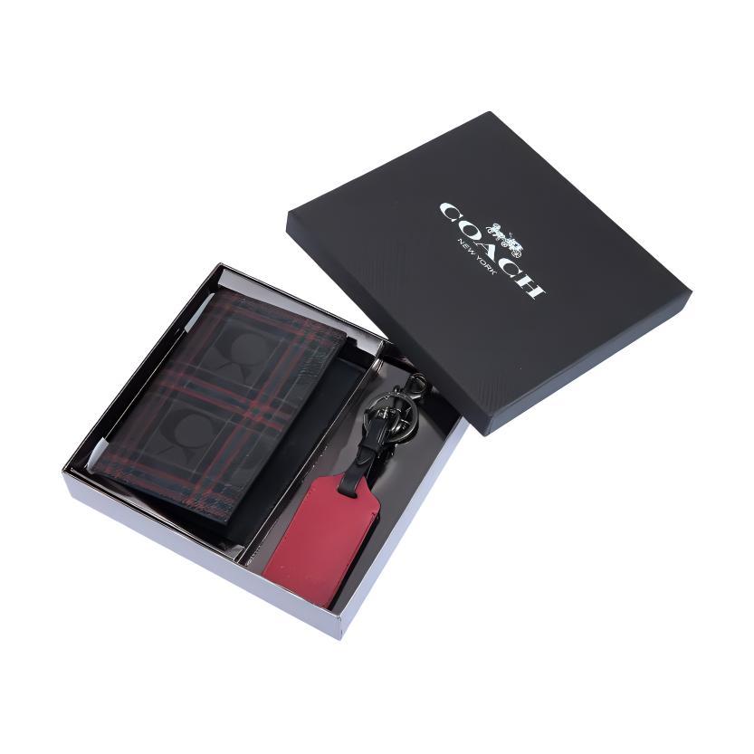Coach Coach Passport Case Passport Holders Black