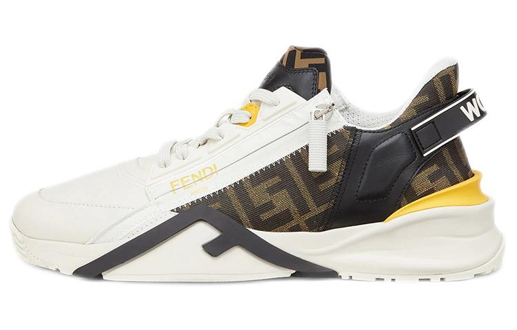 Fendi FENDI Flow Color Block Low Top Sneakers