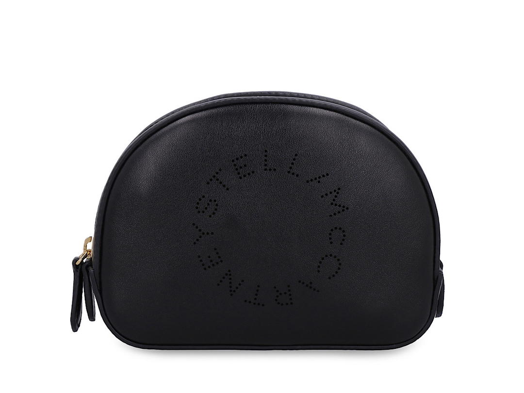 Stella Mccartney Stella Mccartney Wash Bagblack Polyurethane 56 Polyester 44 Polyamide 50 Polyurethane 50