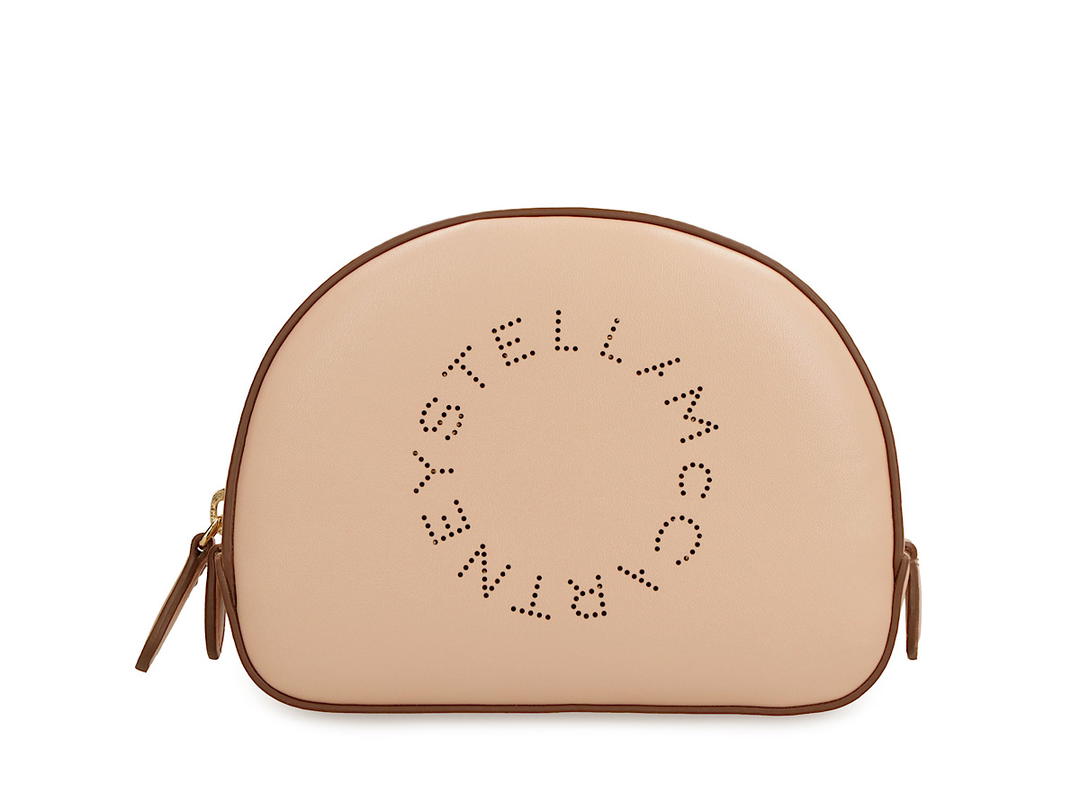 Stella Mccartney Stella Mccartney Alter Nappa Wash Bagpink Polyamide 50 Polyurethane 50 Polyester 44 Polyuretha