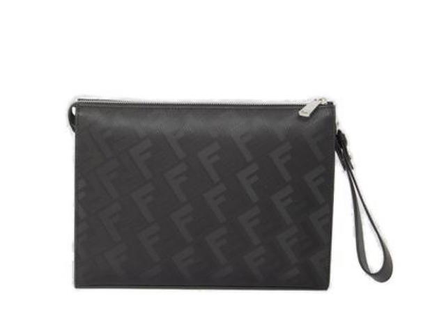 Fendi Fendi Clutchblack Calf Leather Leather - view 2