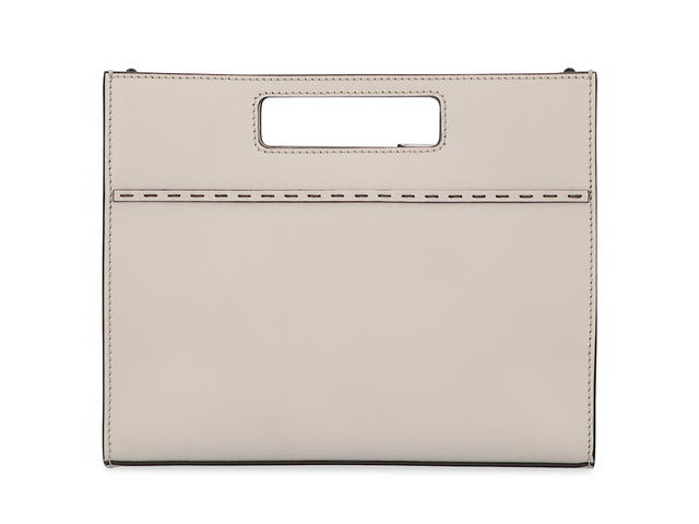 Fendi Fendi Leather Handbaggrey Calf 100 - view 4