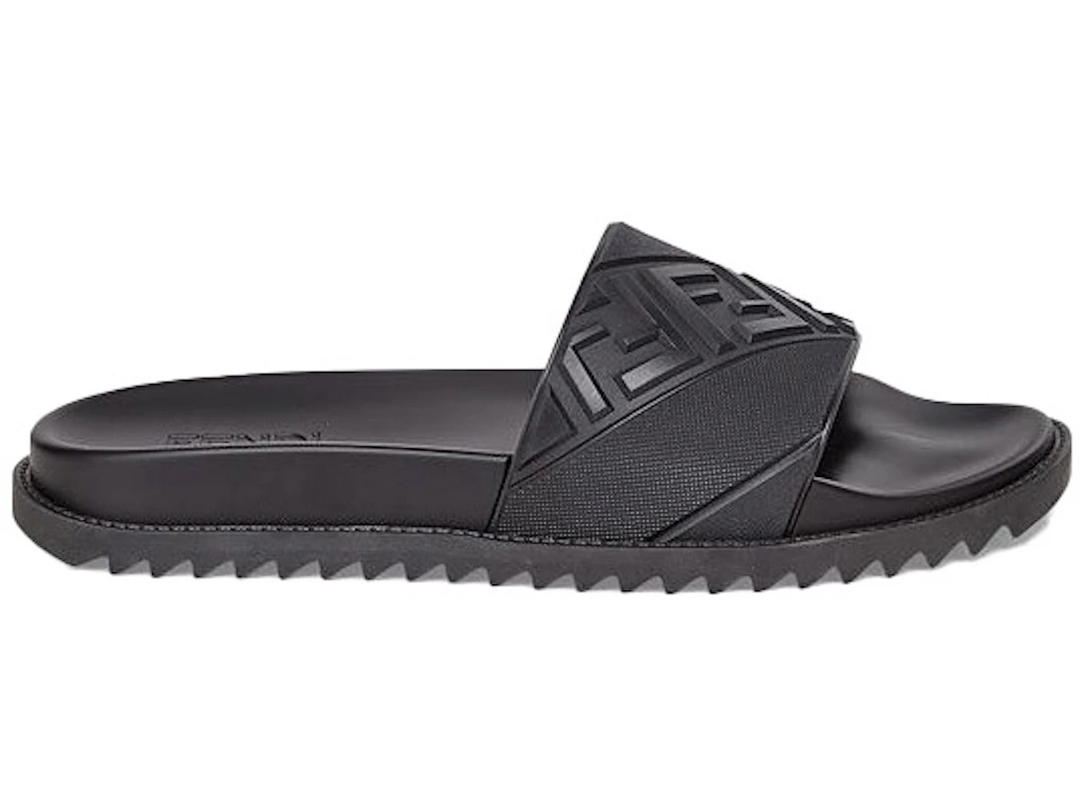 Fendi Fendi Slides Black