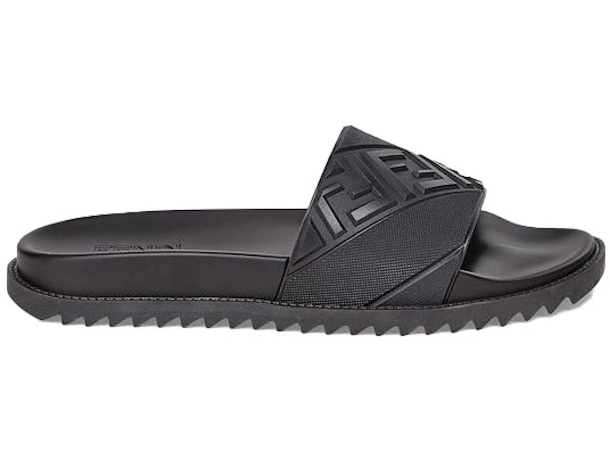 Fendi Fendi Slides Black