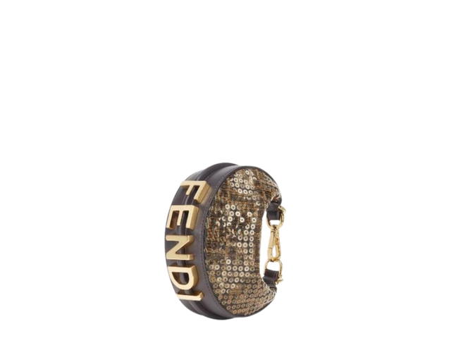 Fendi Fendi Fendigraphy Nano Charm Brown - view 2