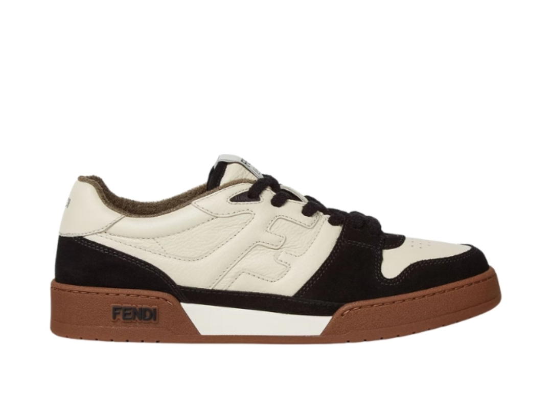 Fendi Fendi Match Sneakers Low Tops In Black Suede