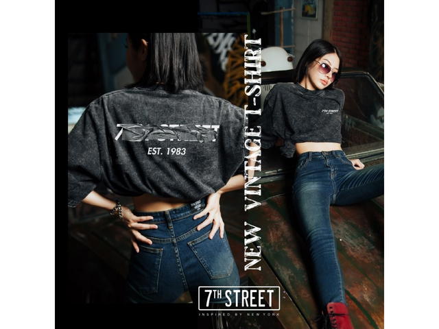 7th Street 7th Street 7TH STREET SILVER T-shirt - view 5