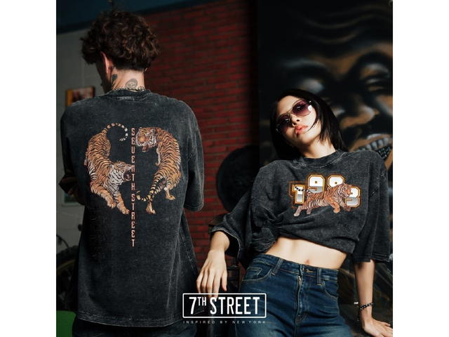 7th Street 7th Street 7TH STREET TIGER T-shirt - view 4