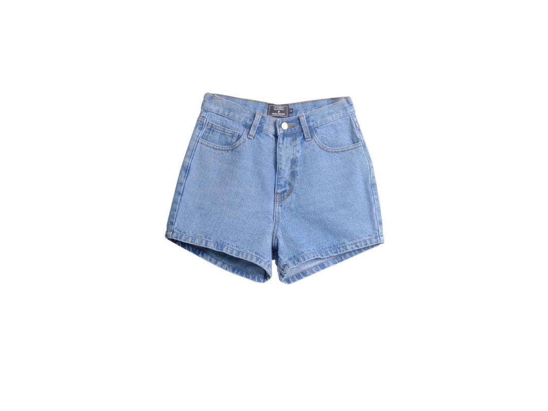 7th Street 7th Street BASIC SHORT JEANS Shorts Medium Blue