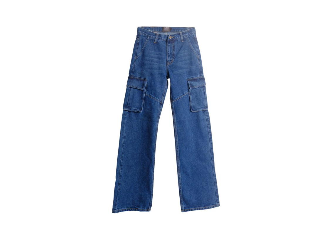 7th Street 7th Street CARGO 2 POCKETS Jeans - Dark Blue