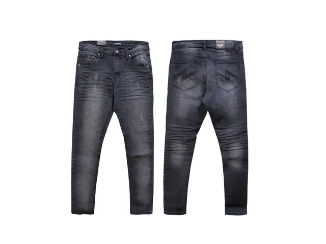 7th Street 7th Street Denim Black Fade Skinny Jeans - view 3