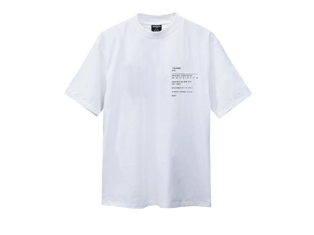 7th Street 7th Street IDENTITY OF 7TH STREET T-shirt - White
