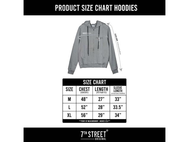 7th Street 7th Street LESS IS MORE Hood - Black - view 4