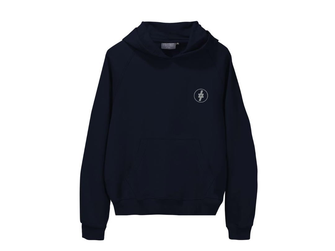 7th Street 7th Street MINIMAL Hoodie - Dark Navy