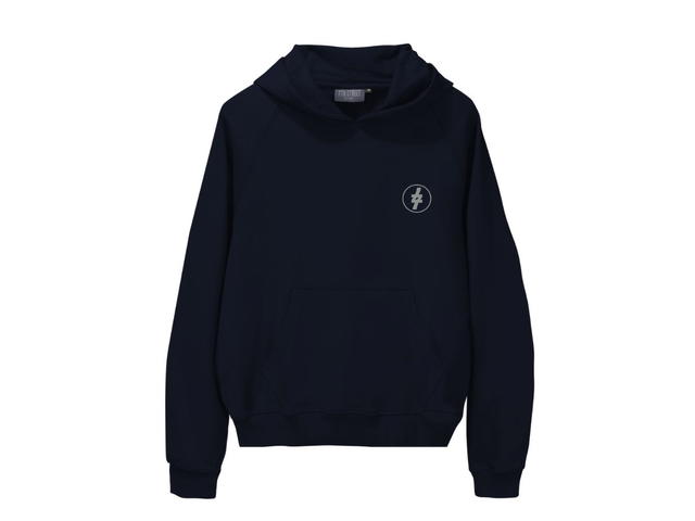 7th Street 7th Street MINIMAL Hoodie - Dark Navy - view 1