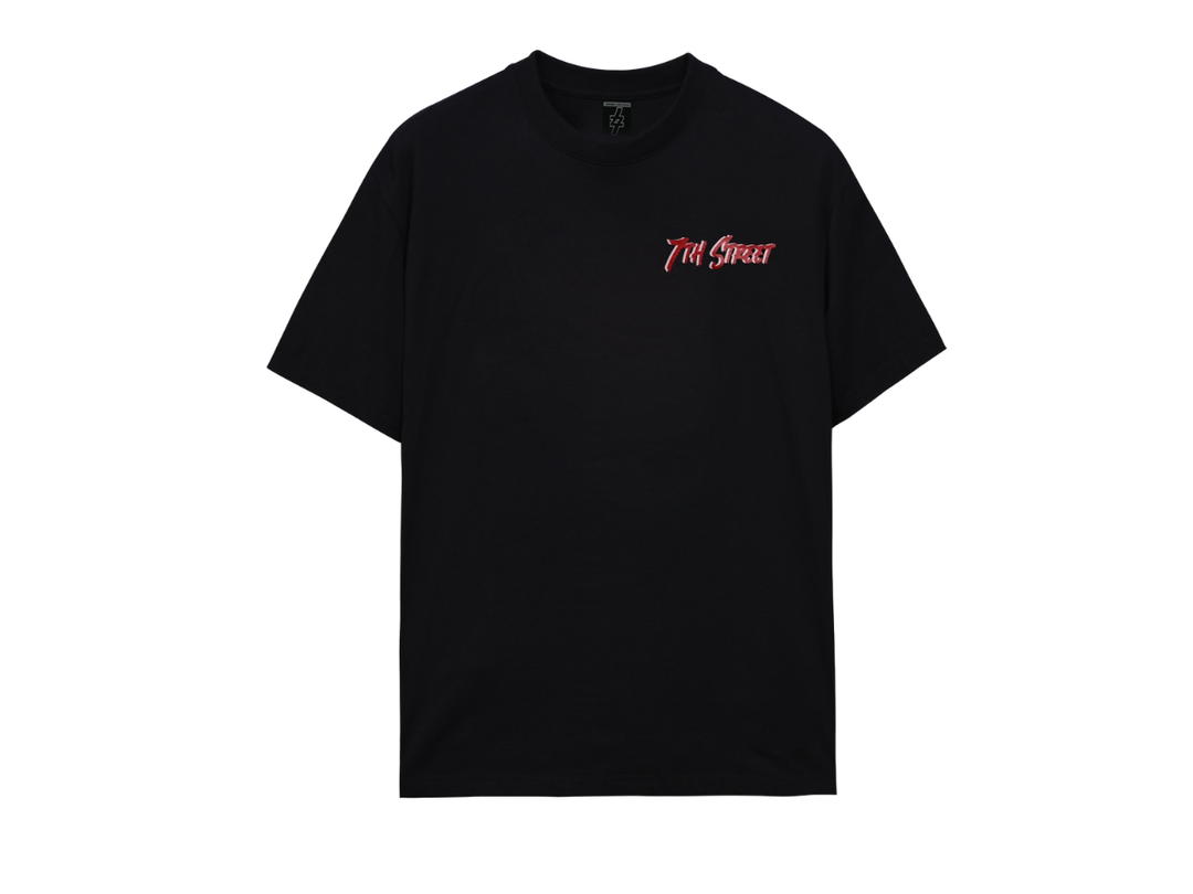 7th Street 7th Street NEW YORK TOWN T-shirt - Black