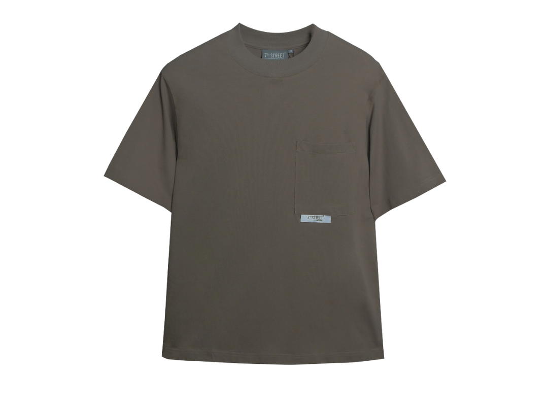 7th Street 7th Street POCKET TEE T-shirt - Chocolate