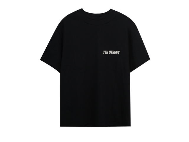 7th Street 7th Street PRIMARY FONTS OF 7TH STREET T-shirt - Black - view 1